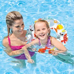 Flotador suave de 51 cm, cómodo y seguro para los niños en el agua