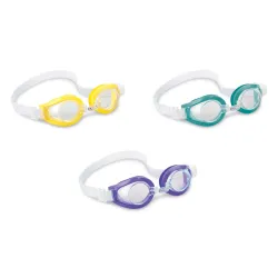 Gafas de natación para niños Intex 55602 moradas, ideales para jugar en el agua