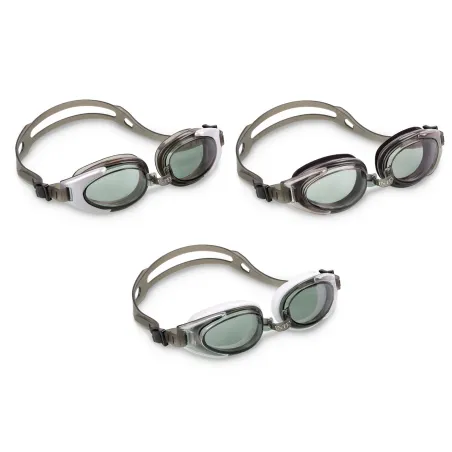 Gafas de natación INTEX 55685 blancas, perfectas para actividades acuáticas