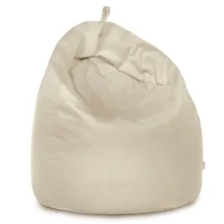 Cubre Puff Pera XXL - Terciopelo Suave