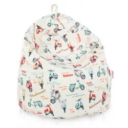 Cubre Puff Pera Para Niños - Impresiones Premium