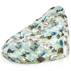 Cubre Puff Pera Drop - Impresiones Premium