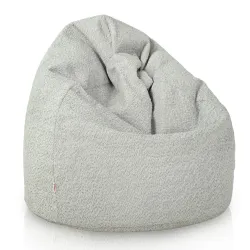 Cubre Puff Pera Para Niños - Borreguito Bouclé