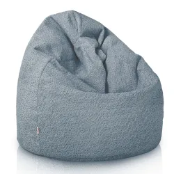 Cubre Puff Pera Para Niños - Borreguito Bouclé