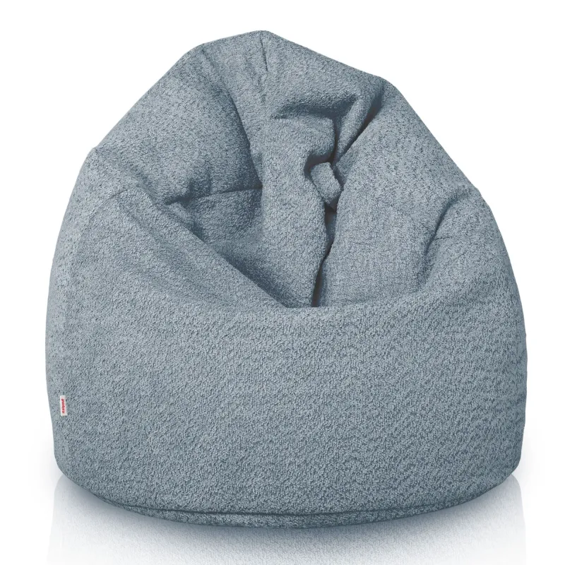 Puff Pera L para niños - Borreguito Bouclé – vista 45