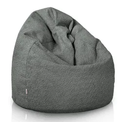 Cubre Puff Pera Para Niños - Borreguito Bouclé