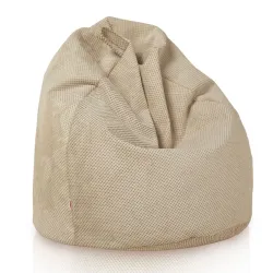 Cubre Puff Pera Para Niños - Terciopelo con Textura Dot