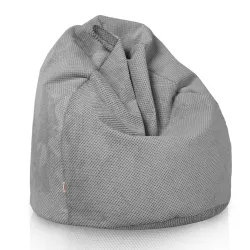 Cubre Puff Pera Para Niños - Terciopelo con Textura Dot