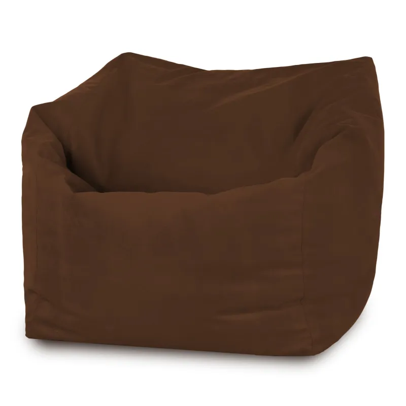 Puff Sillón de Suelo Cubo Amalfi - Terciopelo Soft – vista 2