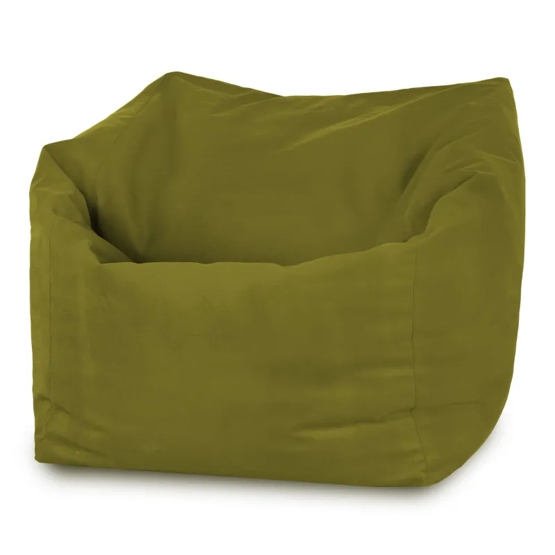 Puff Sillón de Suelo Cubo Amalfi - Terciopelo Soft – vista 5