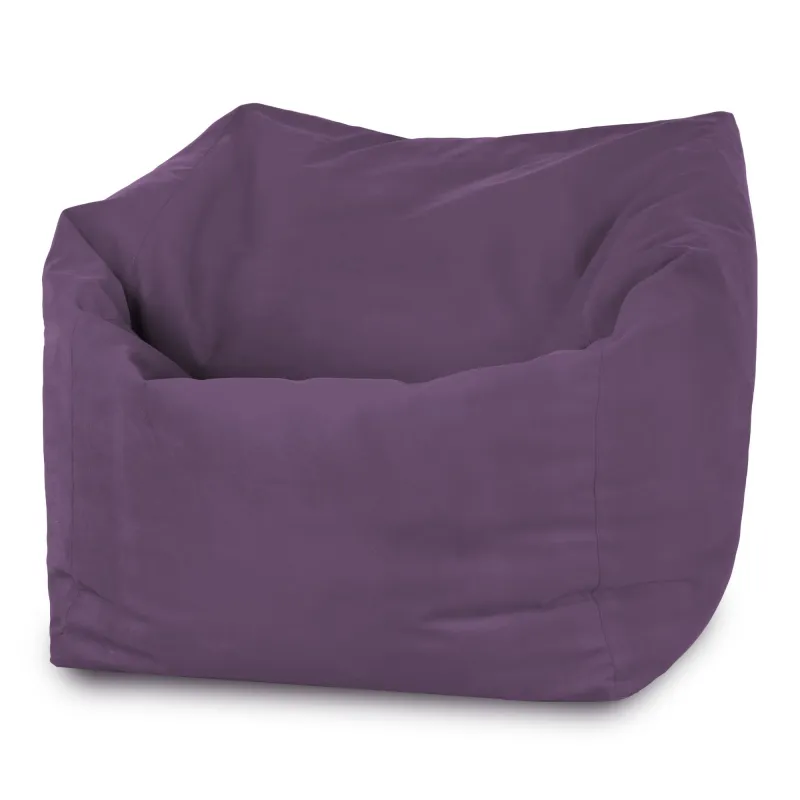 Puff Sillón de Suelo Cubo Amalfi - Terciopelo Soft – vista 7