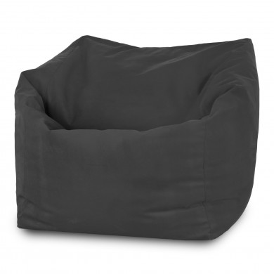 Gris Puff Sillón Amalfi terciopelo