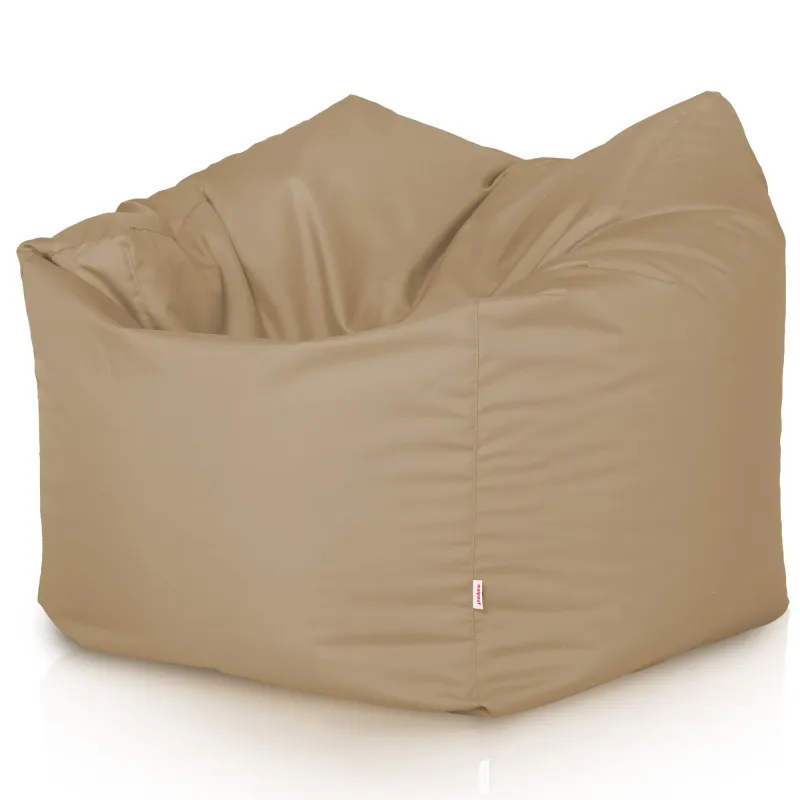 Puff Sillón de Suelo Cubo Amalfi - Outdoor Pro de Exterior Jardín Impermeable