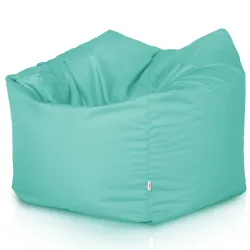 Puff Sillón de Suelo Cubo Amalfi - Outdoor Pro de Exterior Jardín Impermeable