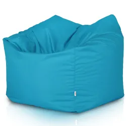 Puff Sillón de Suelo Cubo Amalfi - Outdoor Pro de Exterior Jardín Impermeable