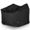 Negro Puff Sillón Amalfi nylon
