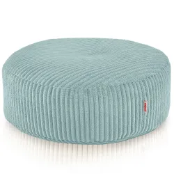 Puff Reposapiés Redondo - Pana Soft