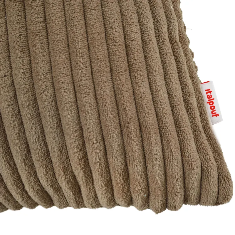 Cojín decorativo grande para sofá o suelo de pana 60×60