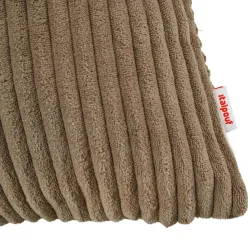 Cojín grande para cama y como respaldo de pana 45×70