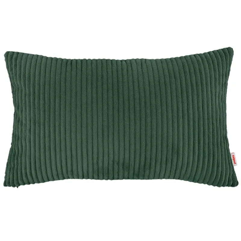 Cojín grande para cama y como respaldo de pana 45×70