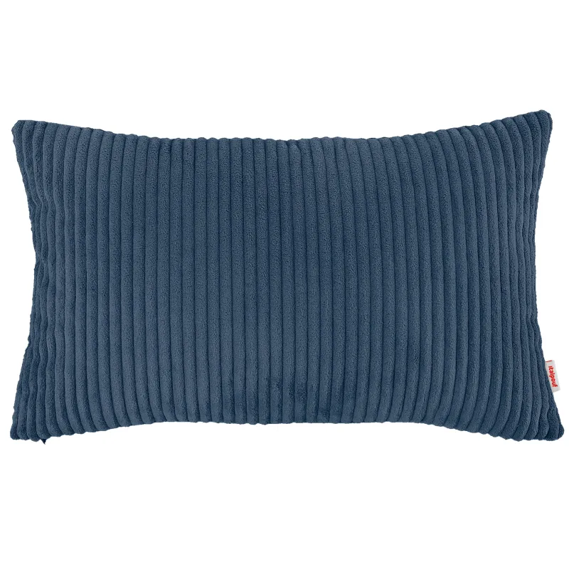 Cojín grande para cama y como respaldo de pana 45×70