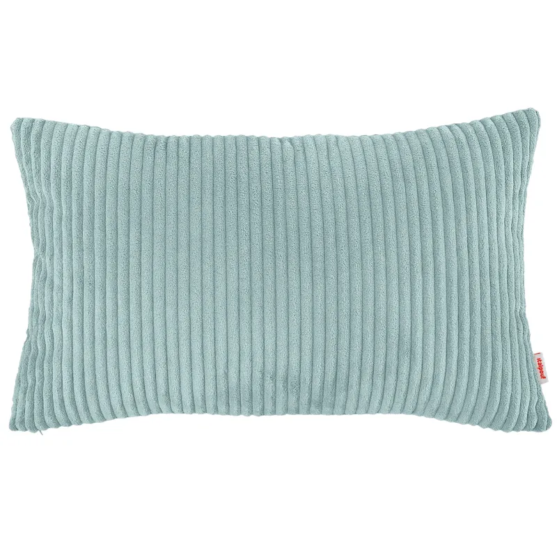 Cojín grande para cama y como respaldo de pana 45×70