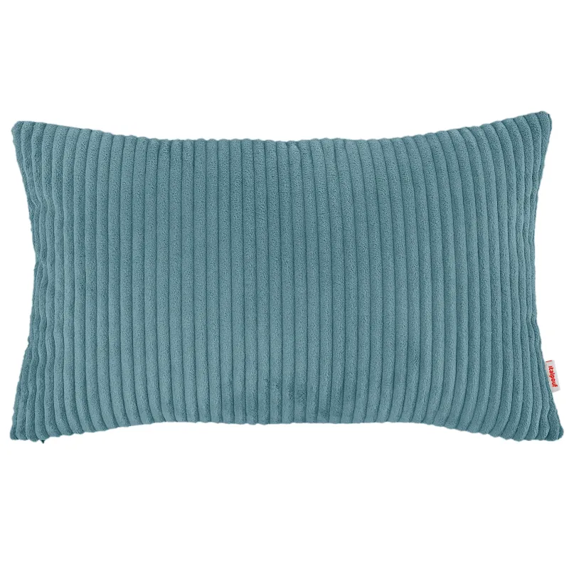 Cojín grande para cama y como respaldo de pana 45×70