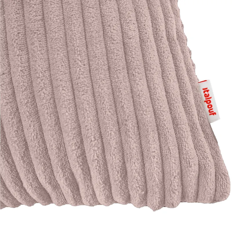 Cojín grande para cama y como respaldo de pana 45×70