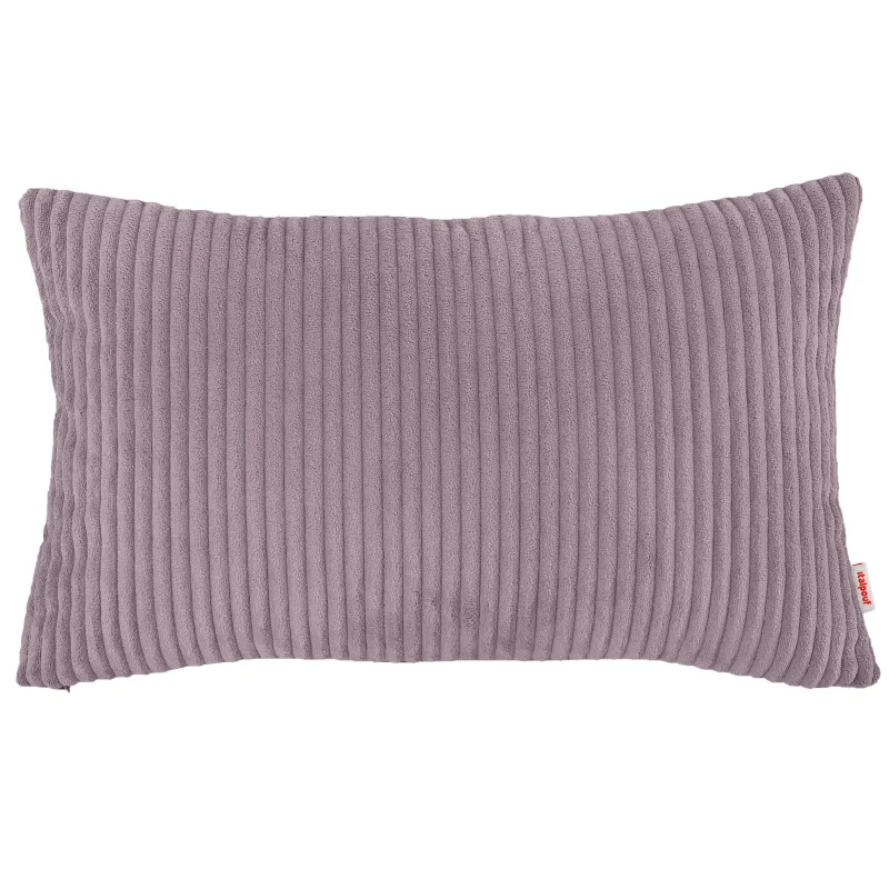 Cojín grande para cama y como respaldo de pana 45×70