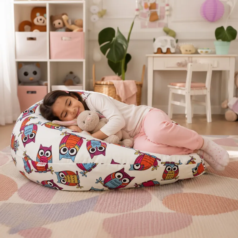 Puff Pera L Para Niños - Estampados Premium