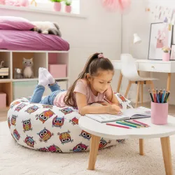 Puff Pera L Para Niños - Estampados Premium