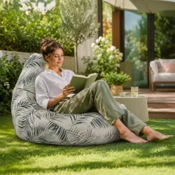 Puff Pera Drop XXL Exterior - Impermeable