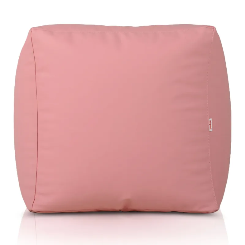 Puff Cuadrado Cubo Piel Sintética | Italpouf