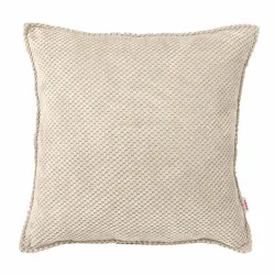 Cojín Decorativo Cuadrado - Terciopelo con Textura Dot