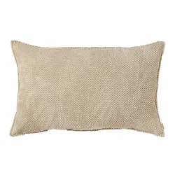 Cojín Decorativo Rectangular 45 x 70 cm - Terciopelo con Textura Dot