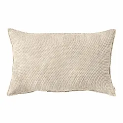 Cojín Decorativo Rectangular 30 x 50 cm - Terciopelo con Textura Dot