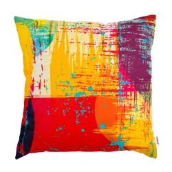 Cojín Decorativo Cuadrado - Tejido Estampado Premium