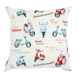 Cojín Decorativo Cuadrado - Tejido Estampado Premium