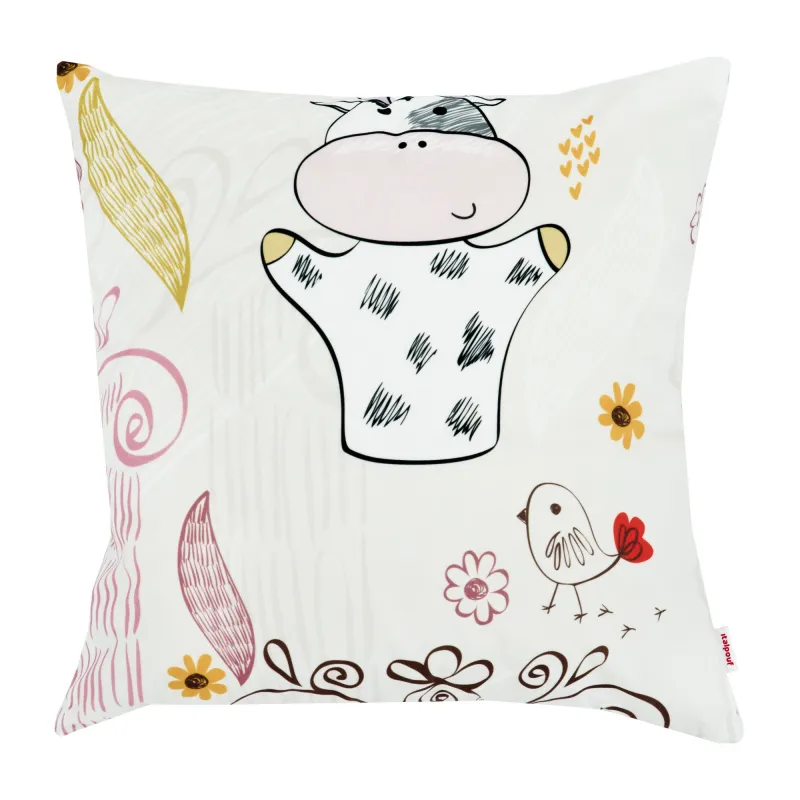 Cojín decorativo estampado para sofá – 45×45