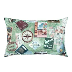 Cojín Decorativo Rectangular - Tejido Estampado Premium