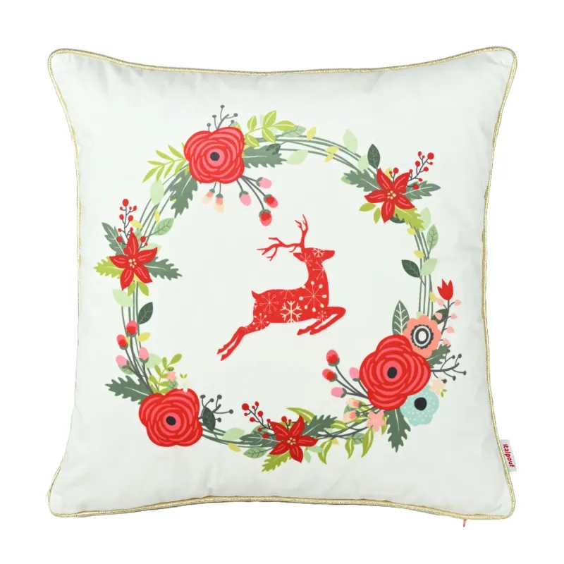 Cojín decorativo estampado para sofá – 45×45