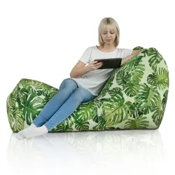 Cubre Puff Sillón Lounge Atenas - Outdoor Impermeable