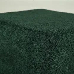 Puff Cubo Solid 40x40x40 Borreguito Bouclé | Italpouf