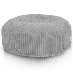 Puff Reposapiés Redondo - Tejido Estampado Premium