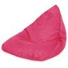Rosa puff pera Bermudas terciopelo
