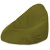 Verde puff pera Drop XXL terciopelo