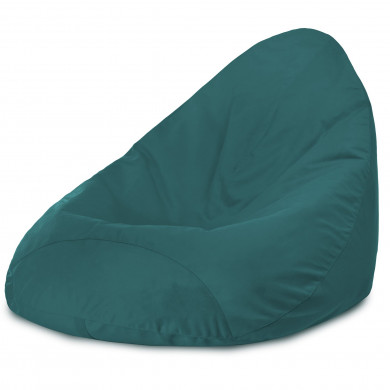 Azul puff pera Drop XXL terciopelo