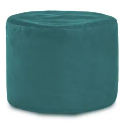 Puff Redondo Cilindro - Terciopelo Soft