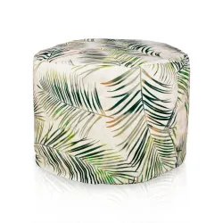 Puff Redondo de Exterior Cilindro - Jardín Outdoor Pro Impermeable