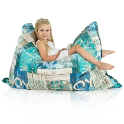 Cojín de Suelo Gigante XL para niños - Tejido Estampado Premium – vista 112